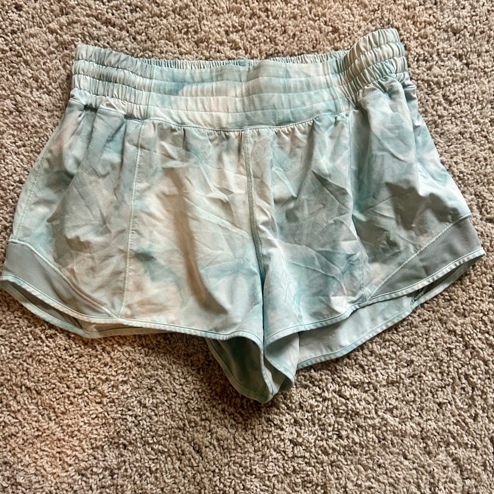 lululemon athletica Women's Athletic Shorts in Light Blue